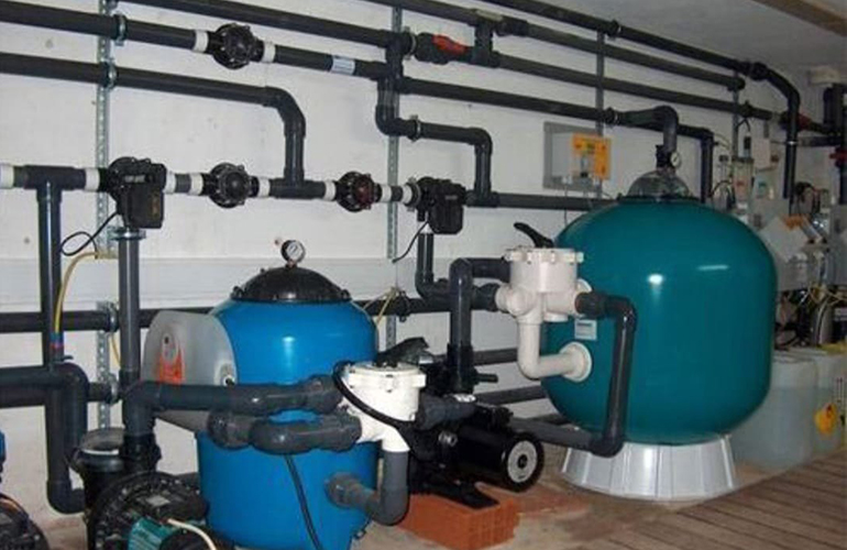 Swimming Pool Filtration Plant